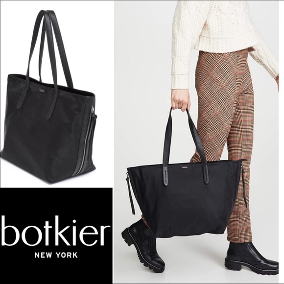 NWT Botkier New York Bond tote Nylon/Black - Picture 1 of 8